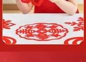 Yeni Yıl Kağıt Kesim Seti - Yumuşak Magnetli Buzdolabı Stickerı - 8 Adet - 11