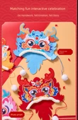 DIY Aslan Dansı Şapkası Malzeme Kiti - Sıcak Öneri - 2 Paket - 8