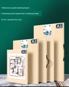 Mühendislik Çizim Masası - [79 Parça Set] Klasik 50 A3 Çizim Kağıdı + Kalem - 6