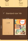 16K Okul Alıştırma Defteri - 5 Paket İngilizce İnce Kalın - 10