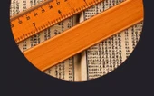 Bambu Öğretmen Cetveli - Minimalist Sözsüz Cetvel - 9