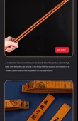Bambu Öğretmen Cetveli - Minimalist Sözsüz Cetvel - 12