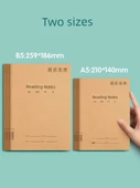 Kraft Kağıt Okuma Defteri A5 - 60 Kitap (80 sayfa her biri) - 4