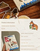 El Yapımı DIY Defter Malzeme Kiti - 30 Dünya Zirvesi ile Deluxe - 8