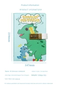 Dinozor Karikatürlü Kareli Şifreli Defter - Dinozor Çiftlikleri (Tian Zi Ge) - 8