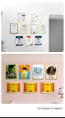 Manyetik Kağıt Dosya Tutucu - 60*80cm Parlak Altın - 10