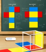 Küp Kübik Matematik Öğretim Araçları - Kübik Kübik Yama Takımı - 8