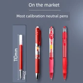 Kırmızı Jel Kalem Yedekleri - 0.5mm Uç - 60 Adet - 2 Kırmızı Kalem Hediye - 4
