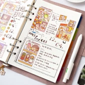 Dekoratif Washi Bant - Sihirli Dünya - Cilt 1 - 6