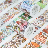 Dekoratif Washi Bant - Sihirli Dünya - Cilt 1 - 4