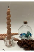 Kahverengi Burgu Spiral Mum thumbnail 2
