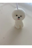 %100 Doğal Soya Wax Tekli Mini Köpek Mum Kokulu Dekoratif thumbnail 1