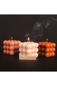 3 Lü Dekoratif Kokulu Bubble Mum - 2