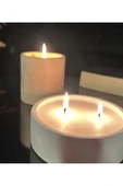 Meditasyon Okyanus Kokulu Beton Saksılı Dekoratif Mum thumbnail 1