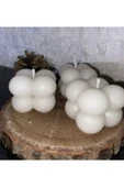 15 Adet Özel Mini Bubble Mum Davet Nikah Söz Nişan Kına Hediyeliği thumbnail 2