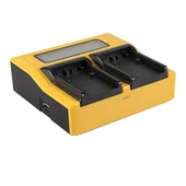 Patona 7557 Çift LCD USB Şarj Cihazı Sony NP-FP50 NP-FH50 NP-FV100 Uyumlu thumbnail 3