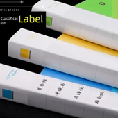 A4 Kağıt Depolama Kitabı - Kalınlaştırılmış - Askı Tasarımı - Tek Klips - 2 Paket - 4