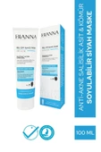 Bianna Anti Acne Akne Karşıtı Soyulabilir Maske Salisilk Asit & Kömür 100 ML - 1