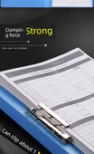A4 Kağıt Depolama Kitabı - Karışık Renk - Çift Klips - 10 Paket - 9