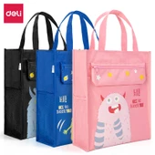Oxford Kumaş Sanat Çantası - Pembe - Unisex - Çok Katmanlı - 6