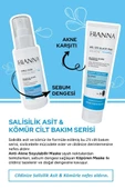 Bianna Anti Acne Akne Karşıtı Soyulabilir Maske Salisilk Asit & Kömür 100 ML - 4