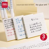 Hızlı Kuruyan Yapışkan Notlar - Boş 70*70mm 3 Paket Renk Rastgele - 2