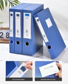 A4 PP Dosya Kutusu - Çin Mavisi - 20mm Kalınlık - 12
