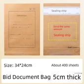 A4 Teklif Dosyası - 10x5cm - Bantlı - 1