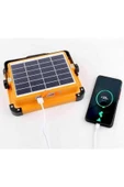 Powerdex PD-5050 Profesyonel Projektör Modlu Çakar Işıklı Güneş Enerjili El Feneri - 4