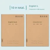 İngilizce Kompozisyon Defteri - 10 İngilizce + 400 kompozisyon defteri (5 adet) - 1
