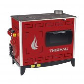 THERMALL T-20 LORA Kuzine Kovalı Fanlı Kal. Sobası(20.000 kcal/h-232 kW)(Pompa İmb. Deposu DAHİL) - 2