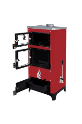 THERMALL T-25 MANOLYA Dikey Şömine Fırınlı Kal. Kazanı(25.000 kcal/h-290 kW)(Pompa İmb. Deposu DAHİL) - 2