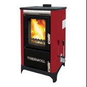 THERMALL T-25 MİMOZA Mini Şömineli Kalorifer Kazanı (25.000 kcal/h - 290 kW)(Pompa İmb. Deposu DAHİL) - 1