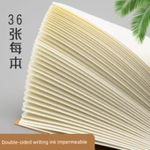 Retro Kraft Kağıt Defter B5 Minimalist Sığır Derisi Kare - 20 Adet - 3