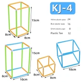Matematik Öğretim Araçları - Küp Kutusu Çerçevesi [KJ-2] - 12