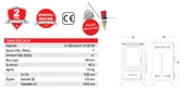 THERMALL T-25 MİMOZA Mini Şömineli Kalorifer Kazanı (25.000 kcal/h - 290 kW)(Pompa İmb. Deposu DAHİL) - 4
