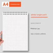 Minimalist A5 Not Defteri - A4 Yüksek Izgara 4 Adet - 1
