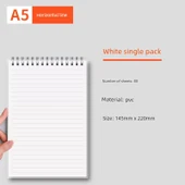 Minimalist A5 Not Defteri - A5 Ters Kenar 6 Adet (3 Nötr Kalem Hediye) - 1