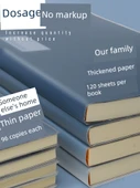B5 Defter - 120 Sayfa - 4 Adet - Kalın Kağıt - 3