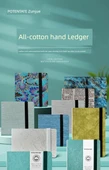 Pamuklu 300g Defter - İzlenim Tozu - Orta Kalınlık - 16x16cm - 7