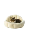 Peluş Evcil Hayvan Yatağı Wellsoft Kumaş Kedi ve Köpek için Rahat Yatak - 6