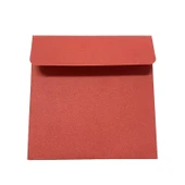 Şeker Renkli Kare Mini Zarf - Mibai - 50 Adet - 11