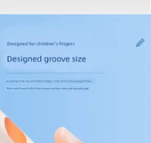 Ergonomik Groov HB Kalem Seti - 12 Kalem, Deri Uç, Kalemtraş ve 2 Silgi - 11