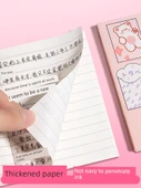 Karikatürlü Taşınabilir Defter A7 - Matcha Quack - 10 Adet - 3