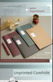 Minimalist Mavi 32K Defter - 10 Adet, 20 Yaprak, Jel Kalem - 11