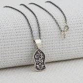 Nalı Şerif 925 Ayar Gümüş Bayan Kolye thumbnail 1