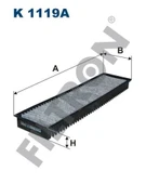 FTR K1119A FILTRON  POLEN FİLTRESİ MİNİ COOPER I 1.6 S JCWT 200HP 03/0 - 1