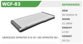 Winkel WCF -83 Polen Filtresi Lt28 Lt35 / Sprinter 95-06 - 1