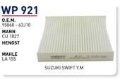 Wunder WP921 Polen Filtresi Suzuki Swift Yeni Model - 1