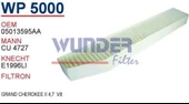 Wunder WP5000 Wp5000 Polen Filtresi - Chrysler Grand Cherokee Ii 4,7 V8 540125270 - 1